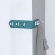 1Pc Home 6 Hooks Corner Hook Storage Hanger Bag Key Bathroom Kitchen Creative Adhesive Holder Cloth Hanger