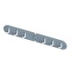 1Pc Home 6 Hooks Corner Hook Storage Hanger Bag Key Bathroom Kitchen Creative Adhesive Holder Cloth Hanger 1Pc Home 6 Hooks Corner Hook Storage Hanger Bag Key Bathroom Kitchen Creative Adhesive Holder Cloth Hanger