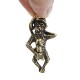 1pc Thai Amulet Paladkik Monkey Key Clip Chain Miniature Brass Magic Holy Wealthy Luck Gift Decor