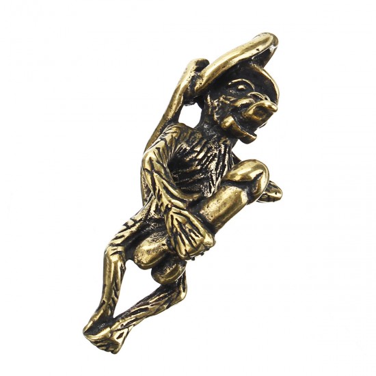 1pc Thai Amulet Paladkik Monkey Key Clip Chain Miniature Brass Magic Holy Wealthy Luck Gift Decor 1pc Thai Amulet Paladkik Monkey Key Clip Chain Miniature Brass Magic Holy Wealthy Luck Gift Decor