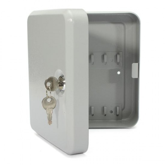20 Hook Metal Wall Mount Security Key Cabinet Storage Box With Key Tag 20 Hook Metal Wall Mount Security Key Cabinet Storage Box With Key Tag