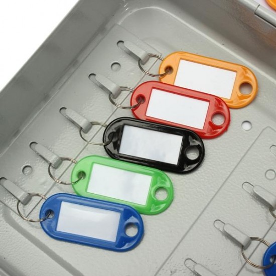 20 Hook Metal Wall Mount Security Key Cabinet Storage Box With Key Tag 20 Hook Metal Wall Mount Security Key Cabinet Storage Box With Key Tag
