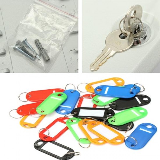 20 Hook Metal Wall Mount Security Key Cabinet Storage Box With Key Tag 20 Hook Metal Wall Mount Security Key Cabinet Storage Box With Key Tag