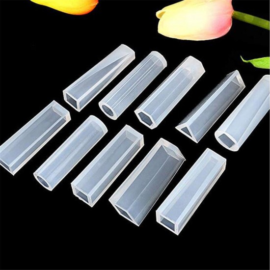 213pcs Resin Casting Mold Kit Silicone For Necklace DIY Jewelry Pendant Craft Making Gadget