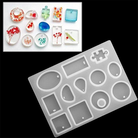 213pcs Resin Casting Mold Kit Silicone For Necklace DIY Jewelry Pendant Craft Making Gadget 213pcs Resin Casting Mold Kit Silicone For Necklace DIY Jewelry Pendant Craft Making Gadget