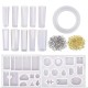213pcs Resin Casting Mold Kit Silicone For Necklace DIY Jewelry Pendant Craft Making Gadget 213pcs Resin Casting Mold Kit Silicone For Necklace DIY Jewelry Pendant Craft Making Gadget