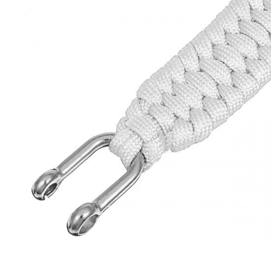 25CM Multi Tool Survival Paracord Bracelet Rescue Umbrella Rope Emergency Survival Parachute Cord