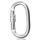 25KN Carabiner Buckle Mountain Clambing Lock Safe Quick O-Ring Tool