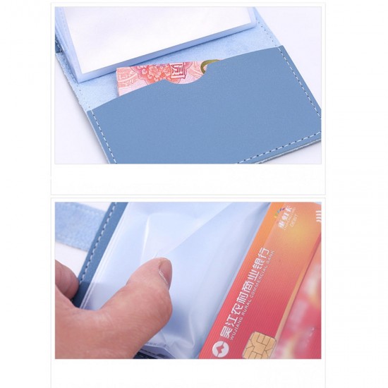 26 Card Slots Portable Leather Wallet Anti-theft Brush Shield NFC/RFID Card Holder 26 Card Slots Portable Leather Wallet Anti-theft Brush Shield NFC/RFID Card Holder