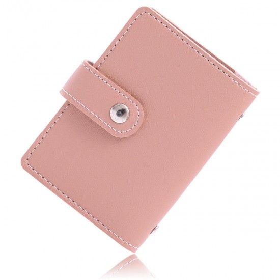 26 Card Slots Portable Leather Wallet Anti-theft Brush Shield NFC/RFID Card Holder 26 Card Slots Portable Leather Wallet Anti-theft Brush Shield NFC/RFID Card Holder