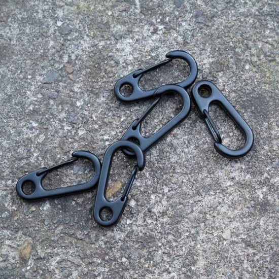 26mm Alloy Mini Carabiner Snap Hook Keychain Hanging Buckle EDC Tool 26mm Alloy Mini Carabiner Snap Hook Keychain Hanging Buckle EDC Tool
