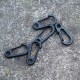26mm Alloy Mini Carabiner Snap Hook Keychain Hanging Buckle EDC Tool 26mm Alloy Mini Carabiner Snap Hook Keychain Hanging Buckle EDC Tool