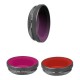 2PCS Adjustable Lens Filters + ND8 Diving Filter For DJI OSMO Action Sport Camera 2PCS Adjustable Lens Filters + ND8 Diving Filter For DJI OSMO Action Sport Camera