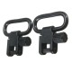 2Pcs 1 Inch Quick Detach Sling Mounting Wood Swivels Adapter For Screw Hunting Tool 2Pcs 1 Inch Quick Detach Sling Mounting Wood Swivels Adapter For Screw Hunting Tool