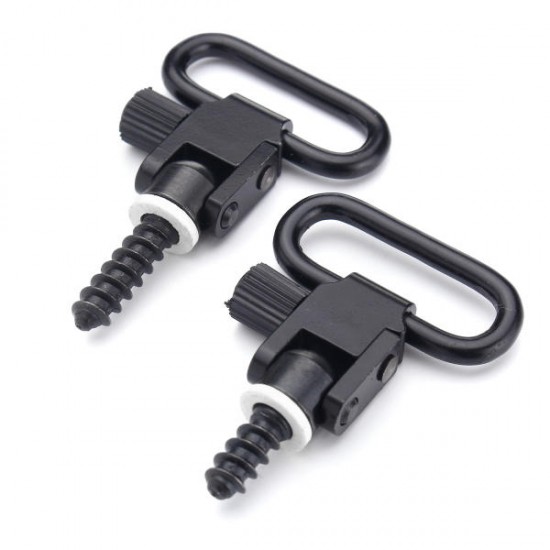 2Pcs QD Strap Buckle Leica M Quick Detachable Sling Swivels Bolt Action Wood Screw Type