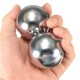 2pcs EDC Solid Steel Ball Massage Fitness Handball