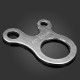 3 Holes Multi Purpose EDC Outdoor Survival Rope Buckle Quick Knotting Tool 3 Holes Multi Purpose EDC Outdoor Survival Rope Buckle Quick Knotting Tool