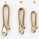 3 Sizes Solid Brass KeyChain Key Ring Belt U Hook Wallet Chain Key Clip Hook 3 Sizes Solid Brass KeyChain Key Ring Belt U Hook Wallet Chain Key Clip Hook