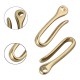 3 Sizes Solid Brass KeyChain Key Ring Belt U Hook Wallet Chain Key Clip Hook 3 Sizes Solid Brass KeyChain Key Ring Belt U Hook Wallet Chain Key Clip Hook