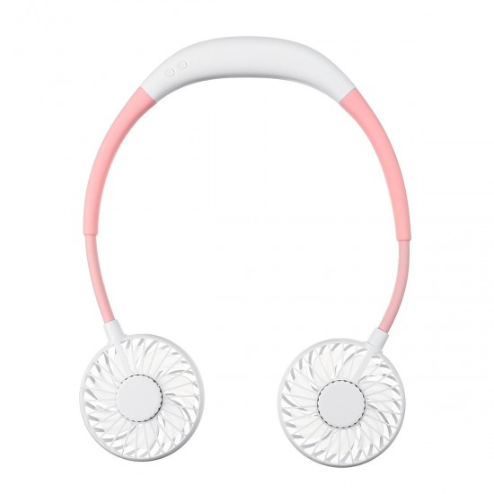 3 Speed Adjustable Hand Free USB Personal Fan Aromatherapy Portable Handheld Mini LED Fan Headphone Design Neckband Hanging Fan 3 Speed Adjustable Hand Free USB Personal Fan Aromatherapy Portable Handheld Mini LED Fan Headphone Design Neckband Hanging Fan
