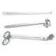 3 in 1 Candle Accessory Set Candle Snuffer Candle Lampwick Trimmer Dipper 3 in 1 Candle Accessory Set Candle Snuffer Candle Lampwick Trimmer Dipper
