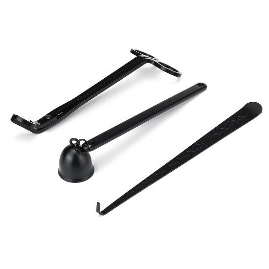 3 in 1 Candle Accessory Set Candle Snuffer Candle Lampwick Trimmer Dipper 3 in 1 Candle Accessory Set Candle Snuffer Candle Lampwick Trimmer Dipper