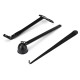 3 in 1 Candle Accessory Set Candle Snuffer Candle Lampwick Trimmer Dipper 3 in 1 Candle Accessory Set Candle Snuffer Candle Lampwick Trimmer Dipper