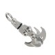 304 Stainless Steel Climbing Claw Gravity Grappling Hooks Survival Grappling Tool