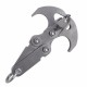 304 Stainless Steel Climbing Claw Gravity Grappling Hooks Survival Grappling Tool