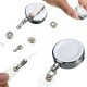 30mm Metal Retractable Pull Chain Reel ID Card Badge Holder Recoil Belt Key Clip