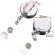 30mm Metal Retractable Pull Chain Reel ID Card Badge Holder Recoil Belt Key Clip 30mm Metal Retractable Pull Chain Reel ID Card Badge Holder Recoil Belt Key Clip
