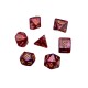 35Pcs Acrylic Polyhedral Dice Set Role Playing Game Dices Gadget for Dungeons Dragons D20 D12 D10 D8 D6 D4 Games