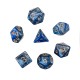 35Pcs Acrylic Polyhedral Dice Set Role Playing Game Dices Gadget for Dungeons Dragons D20 D12 D10 D8 D6 D4 Games