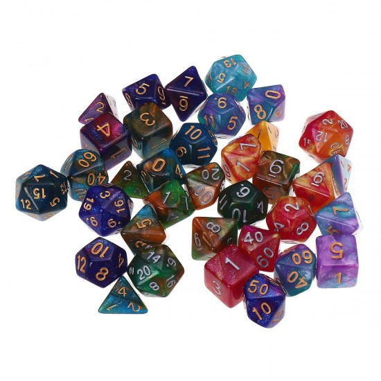 35pcs Set Polyhedral Dices DND RPG MTG Role Playing Board Game Dices Set 35pcs Set Polyhedral Dices DND RPG MTG Role Playing Board Game Dices Set