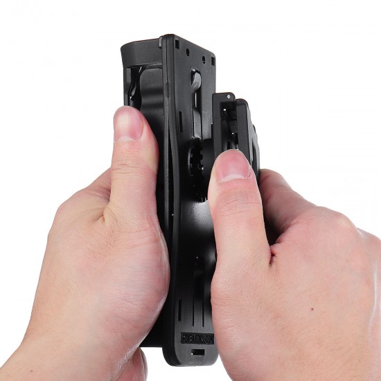 360 Degrees Expandable Swivelling Baton Holder Case PlasticTelescopic Holster Tool 360 Degrees Expandable Swivelling Baton Holder Case PlasticTelescopic Holster Tool