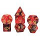 42Pcs Acrylic Polyhedral Dices Set Role Playing Game Dice Gadget for Dungeons Dragons D20 D12 D10 D8 D6 D4 Games Gift