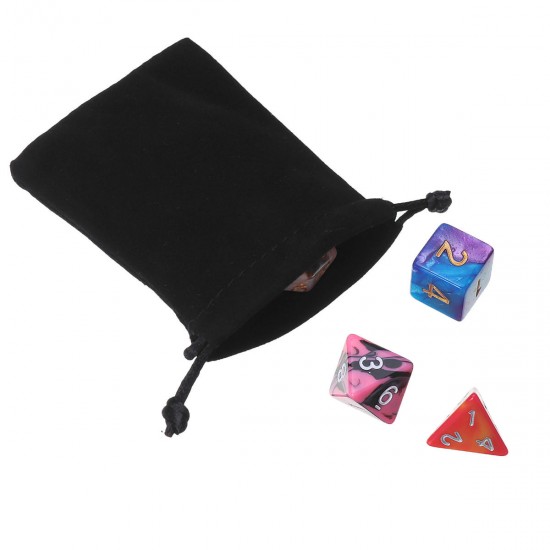42Pcs Polyhedral Dice Set Multi-sied Dices For Dungeons & Dragons DND MTG RPG D4-D20 Game + Bag 42Pcs Polyhedral Dice Set Multi-sied Dices For Dungeons & Dragons DND MTG RPG D4-D20 Game + Bag