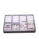 44 Grids Empty Nail Tips Storage Box Clear Nail Art Decoration Container Case Display