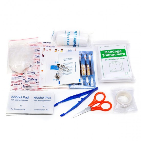 46Pcs IN 1 SOS Emergency Survival Kit First Aid Kit For Home Office Camping