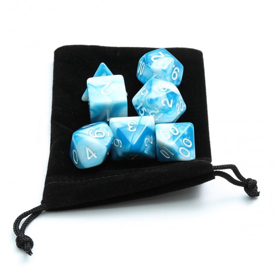 49/56/70Pcs Polyhedral Dices for Dungeons & Dragons Desktop Games With Storage Bags