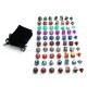 49/56/70Pcs Polyhedral Dices for Dungeons & Dragons Desktop Games With Storage Bags 49/56/70Pcs Polyhedral Dices for Dungeons & Dragons Desktop Games With Storage Bags