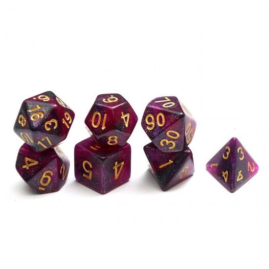 49/56/70Pcs Polyhedral Dices for Dungeons & Dragons Desktop Games With Storage Bags 49/56/70Pcs Polyhedral Dices for Dungeons & Dragons Desktop Games With Storage Bags