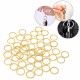 50Pcs 25mm Split Key Ring Keyring Keychain Metal Holder Without Chain DIY Craft 50Pcs 25mm Split Key Ring Keyring Keychain Metal Holder Without Chain DIY Craft