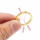 50Pcs 25mm Split Key Ring Keyring Keychain Metal Holder Without Chain DIY Craft 50Pcs 25mm Split Key Ring Keyring Keychain Metal Holder Without Chain DIY Craft