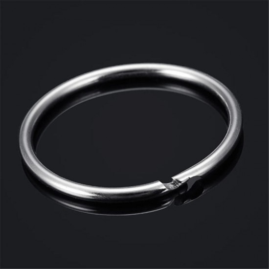 5Pcs 35mm EDC Stainless Steel Keychain Key Ring Hanging Buckle Tool 5Pcs 35mm EDC Stainless Steel Keychain Key Ring Hanging Buckle Tool