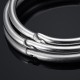 5Pcs 38mm EDC Stainless Steel Keychain Key Ring Hanging Buckle Tool 5Pcs 38mm EDC Stainless Steel Keychain Key Ring Hanging Buckle Tool