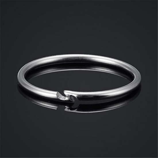 5Pcs 38mm EDC Stainless Steel Keychain Key Ring Hanging Buckle Tool 5Pcs 38mm EDC Stainless Steel Keychain Key Ring Hanging Buckle Tool