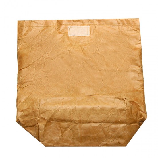 6L Brown Kraft Paper Lunch Bag Reusable Durable Insulated Thermal Cooler Bag 6L Brown Kraft Paper Lunch Bag Reusable Durable Insulated Thermal Cooler Bag