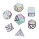 7 Pcs Alloy Polyhedral Dices Set Role Playing Game Accessory For Dungeons Dragons 7 Pcs Alloy Polyhedral Dices Set Role Playing Game Accessory For Dungeons Dragons
