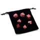 7 Pcs Multisided Dice Heavy Metal Polyhedral Dice Set Role Playing Games Dices with Bag 7 Pcs Multisided Dice Heavy Metal Polyhedral Dice Set Role Playing Games Dices with Bag